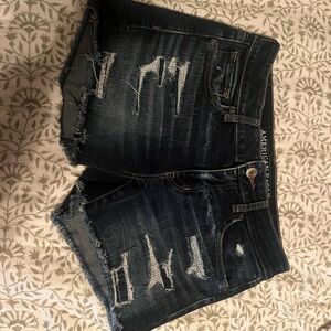 American Eagle Distressed Denim Shorts